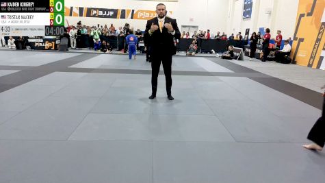 Kaiden Kingrey vs Tristan Mackey 2026 PBJJF Pan American Jiu-Jitsu Championships