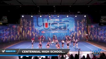 Centennial High School - Centennial HS VA CH SC INT [2022 Varsity Show Cheer Intermediate] 2022 USA Nationals: Spirit/College/Junior