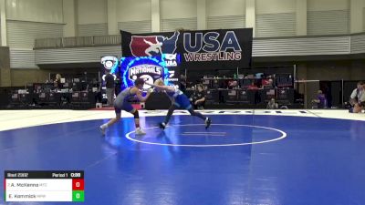 10U Boys - 84 lbs Semis - Easton Kommick, Michigan Premier WC vs Ari McKenna, Maverick Training Center