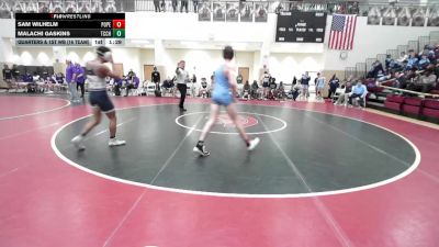 150 lbs Quarters & 1st Wb (16 Team) - Sam Wilhelm, Pope vs Malachi Gaskins, Thomas County Central HS