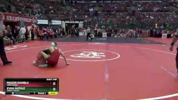 D3-120 lbs Cons. Round 1 - Evan Natale, Sandy Valley vs Mason Daniels, Crestwood