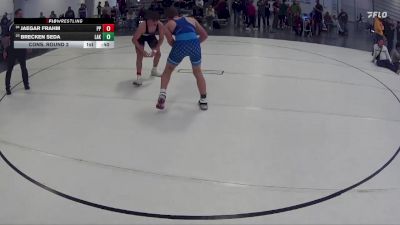173 lbs Cons. Round 2 - Brecken Seda, Lakeview vs Jaegar Frahm, Plainview Pirates