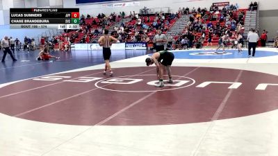 174 lbs Champ. Round 2 - Lucas Sumners, Apprentice School vs Chase Brandebura, St. Vincent College