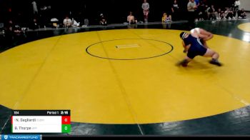 184 lbs Champ. Round 1 - Nico Gagliardi, Colorado School Of Mines vs Brian Thorpe, Air Force Prep