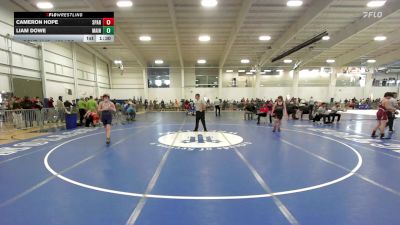 138 lbs Round Of 16 - Cameron Hope, Spartan WC vs Liam Dowe, Maine Hammahs