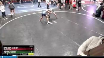152 lbs Cons. Round 3 - Spencer Dhondt, Glacier Peak vs Kenzie Lindsay, Lake City High School