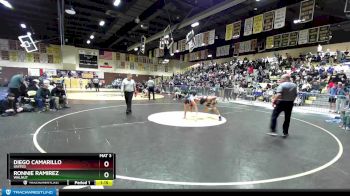 113 lbs Semifinal - Ronnie Ramirez, Walnut vs Diego Camarillo, United