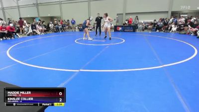 235 lbs Placement Matches (8 Team) - Maddie Miller, Ohio Red vs Kinslee Collier, Oklahoma