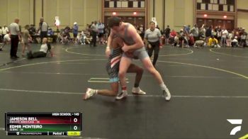 145 lbs Cons. Round 3 - Edmir Monteiro, Aliens vs Jameson Bell, Fish Eye Wrestling