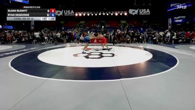 144 lbs Cons. Rd Of 32 - Elijah Blewitt, IA vs Ryan DeGeorge, NJ