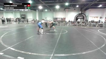 157 lbs Round Of 16 - Gabriel Downum, Unattached vs Jullien Mejia, Faito Wc