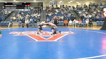 184 lbs Quarterfinal - Bryce Phillips, Morgan State vs James Conway, Franklin & Marshall