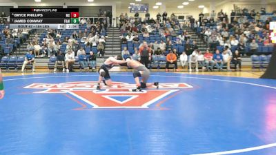 184 lbs Quarterfinal - Bryce Phillips, Morgan State vs James Conway, Franklin & Marshall