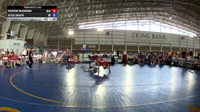157 lbs Keaton Blowers, Utah Black vs Kyle Zulpo, Arkansas