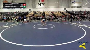 96 lbs Cons. Round 3 - Dezmond Pacheco, Hilton Jr Cadets Wrestling Club vs Simon Griggs, Club Not Listed