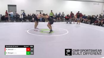 220 lbs Semifinals (8 Team) - Noah Wenzel, Dynasty vs Brenan Morgan, Team Carnage