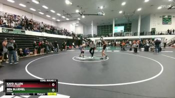 150 lbs Cons. Round 2 - Ben Bluemel, Lyman vs Kayd Allen, Mountain View