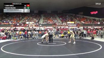 190 lbs 1st Place Match - Isaiah Wilson, Andale vs Cade Small, Chanute Hs