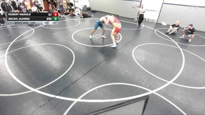 285 lbs Quarterfinal - Robert Madole, Olympic vs Jeicatl Alonso, Black Pill WC