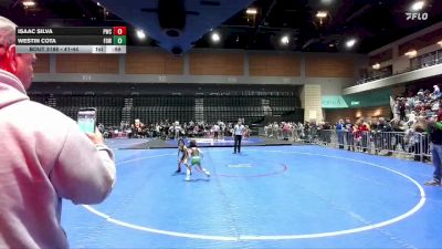 41-44 lbs Round 3 - Westin Cota, Fallon Outlaws WC vs Isaac Silva, Predators Wrestling Club