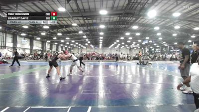 195 lbs Rr Rnd 1 - Trey Robinson, Carolina Mat Mavericks - HSB vs Bradley Davis, Ohio Titan Gold - HSB