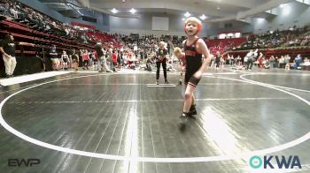 58 lbs Quarterfinal - Daxton Van Loo, Raw Wrestling Club vs Rowan Runk, Sperry Wrestling Club