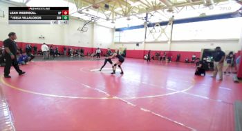 105 lbs Champ. Round 2 - Leah Ingersoll, Newbury Park vs Isela Villalobos, Sunnyside