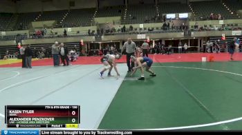 130 lbs 1st Place Match - Alexander Penzkover, LAW - Lacrosse Area Wrestlers vs Kasen Tyler, NEIWC