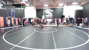 126 lbs Cons. Round 2 - Armani Rodriguez, Poway vs Jose Suazo Jr., El Modena