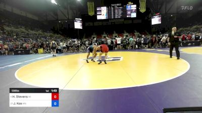 138 lbs Rnd Of 16 - Hunter Stevens, WI vs Jake Kos, MN