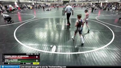 50-55 lbs Semifinal - Von Lalonde, Big Game Wrestling Club vs Cohen Groh-Schroeder, Askren Wrestling Academy