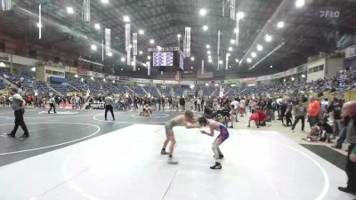 102 lbs Consi Of 8 #2 - Radan Peck, Pikes Peak Warriors vs Derek Wade, Mustangs WC