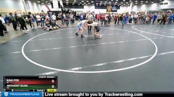 170 lbs Champ. Round 1 - Kaia Fox, IA vs Anthony Elias, TX