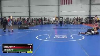 130 lbs Round 2 (6 Team) - Isaac Padilla, Scorpions vs Gage Brady, Sons Of Atlas