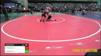 160 lbs Consi Of 8 #2 - Kaden Martinez, Sierra Sabers vs Jaxon Camillo, Salem Elite Mat Club