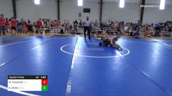 92 lbs Quarterfinal - Mattix Casebolt, Sallisaw vs Kalani Khiev, Dream Crushers