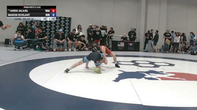 55 kg Cons. Rd Of 32 - Aiden Jalajel, Threestyle Wrestling Of Oklahoma vs Mason Schlaht, Monster Garage Wrestling
