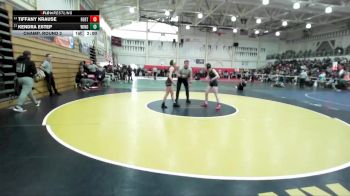 105 lbs Champ. Round 2 - Tiffany Krause, Fortuna vs Kendra Estep, Windsor