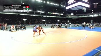 Girls 190 lbs Champ. Round 2 - Corrie Collins, Highline (Girls) vs Avery Vega Padilla, Camas (Girls)