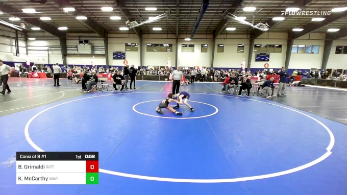 69 lbs Consi Of 8 #1 - Brandon Grimaldi, Riptide WC vs Keegan McCarthy ...