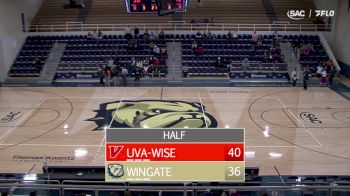 Replay: UVA Wise vs Wingate | Jan 4 @ 4 PM