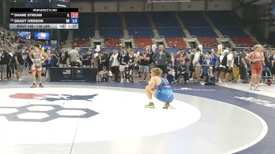 138 lbs Champ. Rd Of 128 - Shane Stream, Illinois vs Grady Iverson, North Dakota