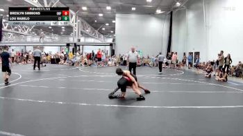 80 lbs Placement (4 Team) - Lou Rabelo, Cordoba Trained vs Breslyn Simmons, OMP