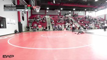 106 lbs Cons. Semi - Cooper Keely, BLANCHARD vs Braxton Baker, PONCA CITY