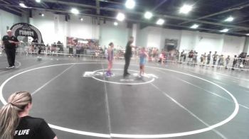 130 lbs Rr Rnd 2 - Scarlett Graziano, Carlsbad Wr Ac vs Elizabeth Flores, Madera Grapplers WC