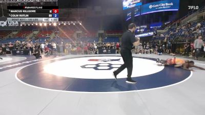 150 lbs Quarters - Marcus Killgore, AZ vs Colin Rutlin, MO