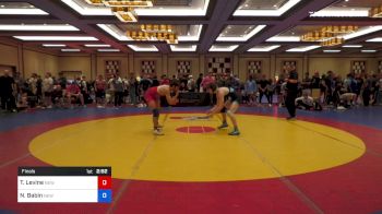 57 kg Final - Timothy Levine, New England Regional Training Center vs Nicholas Babin, New York City RTC