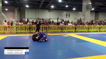 LUIS ENRIQUE ACUÑA GARCIA vs EDUARDO SIMÕES LOPES CADENA 2024 American National IBJJF Jiu-Jitsu Championship