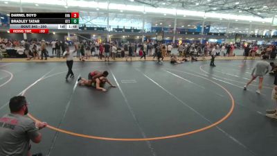 200 lbs Champ. Round 1 - Darnel Boyd, Unattached vs Bradley Tatar, Unattached