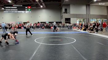 90 lbs Cons. Round 1 - Austin Weimer, Frontenac vs Jaxon Borrego, Carroll